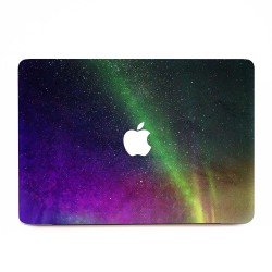 Sky Aurora Polar Overnight  Apple MacBook Skin Aufkleber