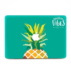 Pineapple Positive Vibe Only  Apple MacBook Skin / Decal
