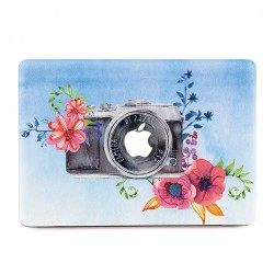 Watercolor Vintage Camera  Apple MacBook Skin / Decal