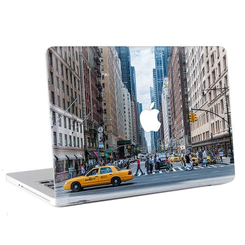 Manhattan Street New York City  Apple MacBook Skin / Decal
