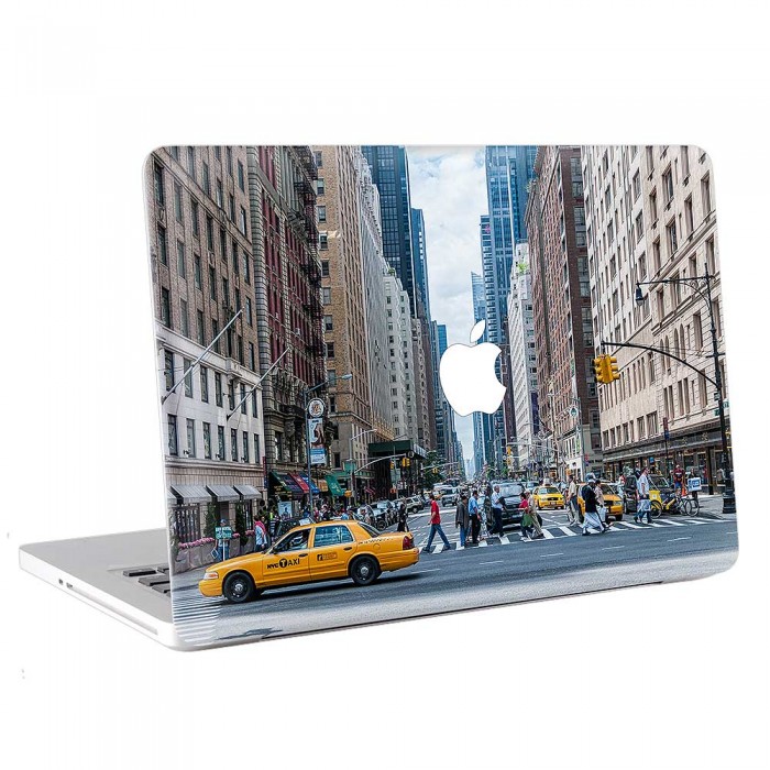 Manhattan Street New York City  MacBook Skin / Decal  (KMB-0771)