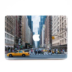 Manhattan Street New York City  Apple MacBook Skin / Decal