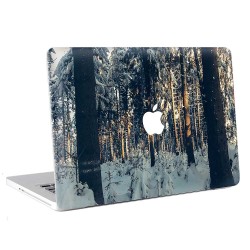 Pine Forest in Winter  Apple MacBook Skin / Decal
