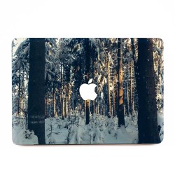 Pine Forest in Winter  Apple MacBook Skin / Decal