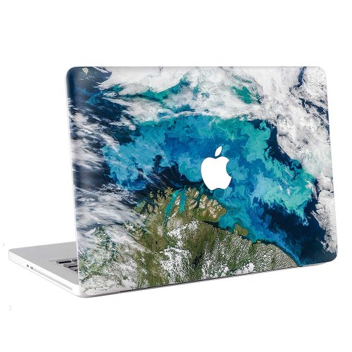 Satellite view of the Earth  Apple MacBook Skin / Decal