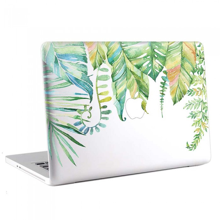 Tropical Green Leaf  MacBook Skin / Decal  (KMB-0804)
