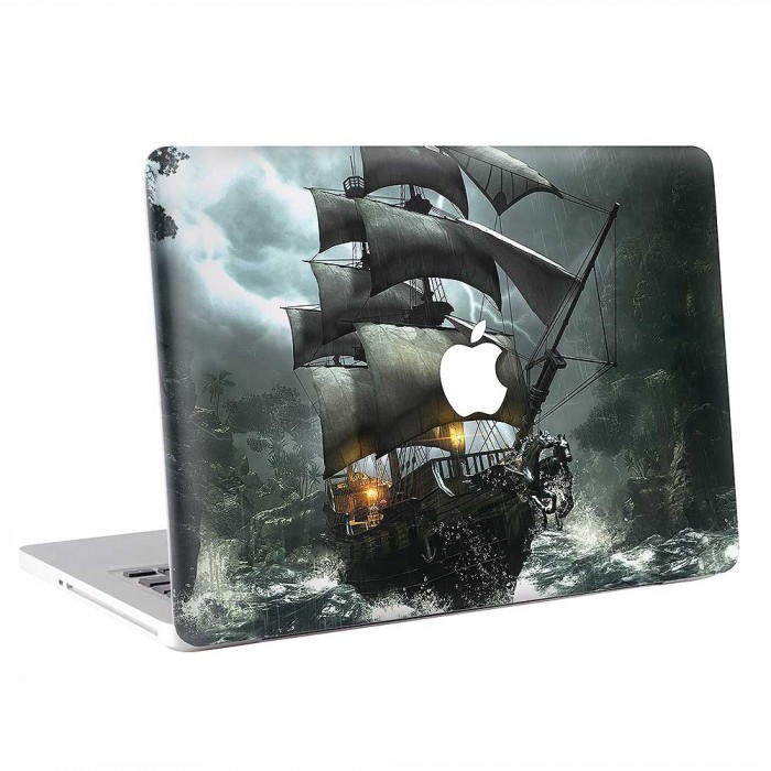 Pirate Ship  MacBook Skin / Decal  (KMB-0815)
