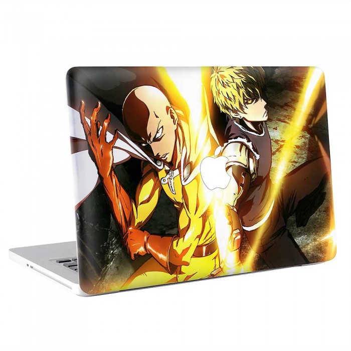 One Punch Man Saitama and Genos  MacBook Skin / Decal  (KMB-0819)