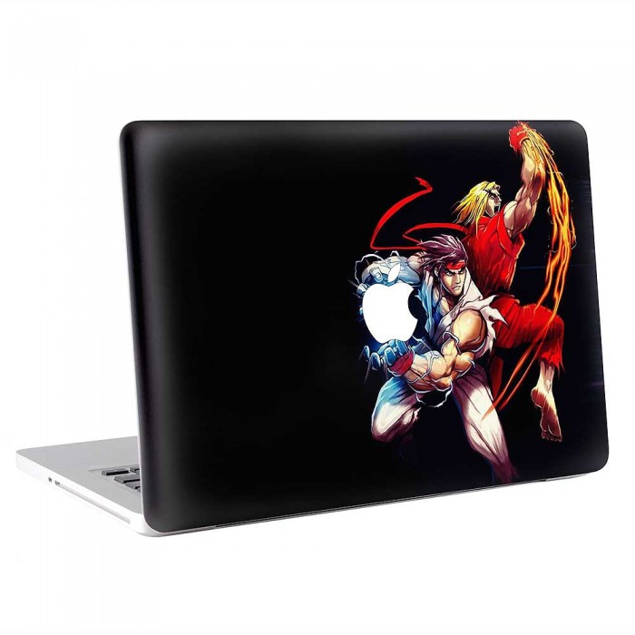 Street Fighter Ryu vs Ken  MacBook Skin / Decal  (KMB-0824)