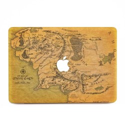 Map of Middle Earth  - Lord of the Rings  Apple MacBook Skin / Decal