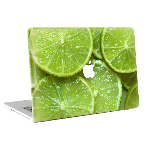 Lime Lemon Slices Fruit  Apple MacBook Skin / Decal