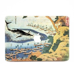 Hokusai Oceans of Wisdom  Apple MacBook Skin / Decal
