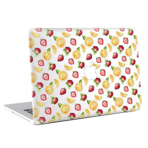 Strawberry Orange Fruit  Apple MacBook Skin / Decal