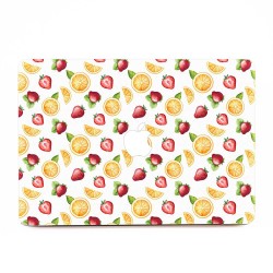 Strawberry Orange Fruit  Apple MacBook Skin / Decal