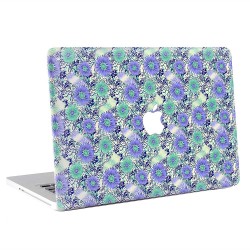 Purple Flower Design  Apple MacBook Skin / Decal