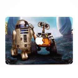 Wall-E and R2D2  Apple MacBook Skin / Decal