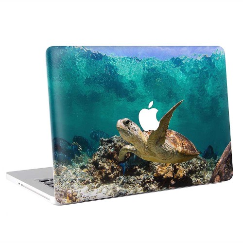 Sea Turtle Underwater  Apple MacBook Skin / Decal