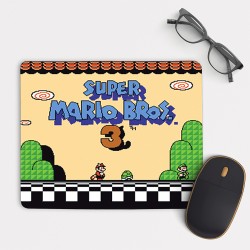Super Mario Bros 3  Mouse Pad Round or Rectangle