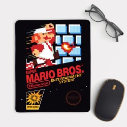 Super Mario Bros  Mouse Pad Round or Rectangle