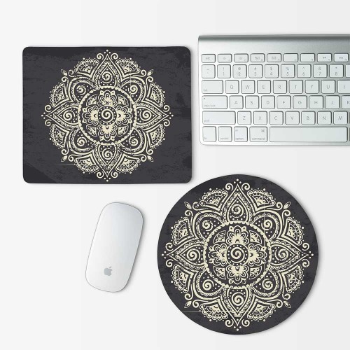 Indian Ornament 2 Mouse Pad Round or Rectangle