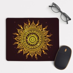 Indian Ornament 4 Mouse Pad Round or Rectangle