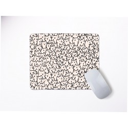Becausecats Art Mouse Pad Round or Rectangle