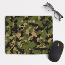 Camouflage Patterns Army Woodland Mouse Pad Round or Rectangle