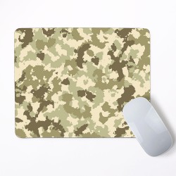 Camouflage patterns army Desert Mouse Pad Round or Rectangle