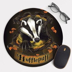 Harry Potter Houses Hufflepuff Mouse Pad Round or Rectangle