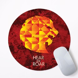 Lannister Game of Thrones Hear Me Roar Mouse Pad Round or Rectangle