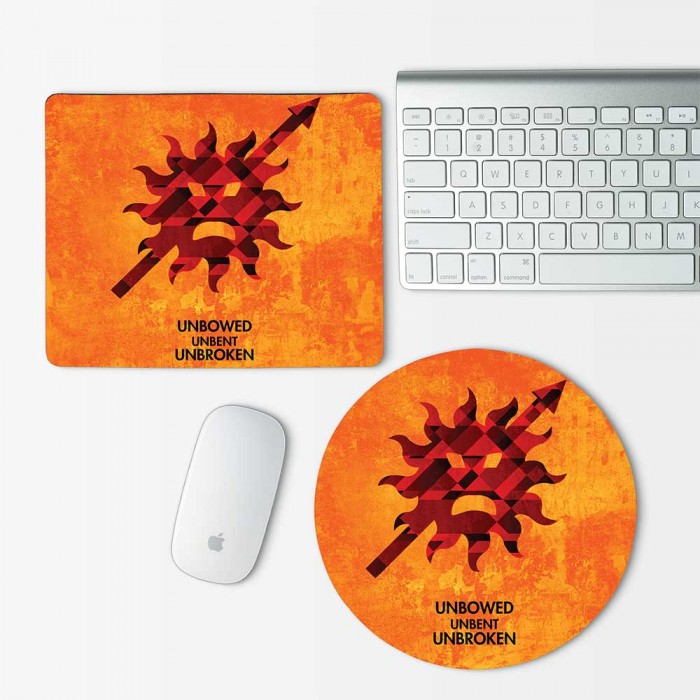 Game Of Thrones House Martell Mouse Pad Round or Rectangle (MP-0079)