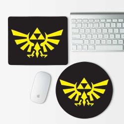 Legend of Zelda Triforce Mouse Pad Round or Rectangle