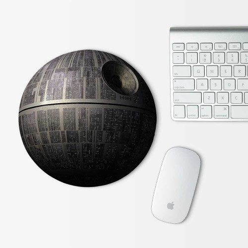 Death Star Star Wars Mouse Pad Round