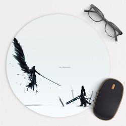Final Fantasy VII Cloud vs Sephiroth Mouse Pad Round or Rectangle