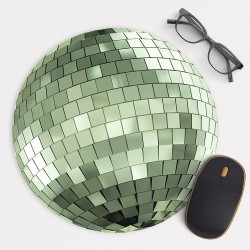 Disco Ball Mouse Pad Round