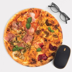 Pizza Mouse Pad Round